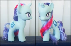 Size: 1600x1045 | Tagged: safe, artist:psaply, derpibooru import, sparkler (g1), pony, g1, custom, g1 to g4, generation leap, irl, photo, solo, toy