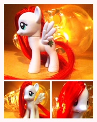 Size: 850x1068 | Tagged: safe, artist:dawnbest, derpibooru import, paradise, pony, g1, custom, g1 to g4, generation leap, irl, photo, solo, toy