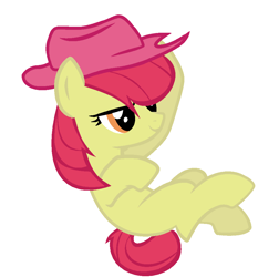 Size: 878x942 | Tagged: safe, artist:xrainbowbrony, derpibooru import, apple bloom, hat, older