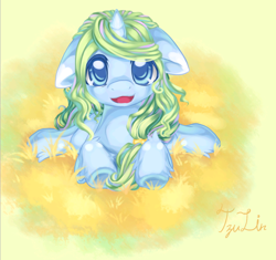 Size: 768x721 | Tagged: safe, artist:tzulin520, oc, oc only, oc:seaweed, pony