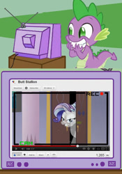 Size: 563x802 | Tagged: safe, derpibooru import, spike, dragon, pony, exploitable meme, meme, tv meme