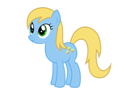 Size: 1600x1200 | Tagged: safe, artist:atmospark, derpibooru import, earth pony, pony, buttercream, simple background, smiling, solo, transparent background, vector