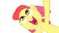 Size: 1152x645 | Tagged: safe, artist:katiethecreeper, derpibooru import, apple bloom, simple background, transparent background, vector