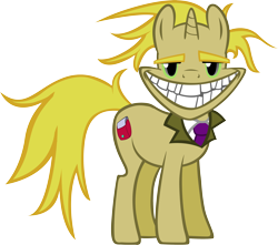 Size: 3712x3277 | Tagged: safe, artist:astringe, derpibooru import, courage the cowardly dog, freaky fred, naughty, ponified, simple background, transparent background, vector