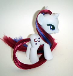 Size: 674x700 | Tagged: safe, artist:kalavista, derpibooru import, moondancer (g1), pony, g1, custom, g1 to g4, generation leap, irl, photo, solo, toy