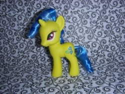 Size: 500x375 | Tagged: safe, artist:colorscapesart, derpibooru import, lemon hearts, pony, brushable, custom, irl, photo, solo, toy