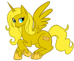 Size: 543x450 | Tagged: safe, artist:da0krager, derpibooru import, oc, oc only, oc:ticket, alicorn, pony, adult, alicorn oc, older, simple background, solo, transparent background