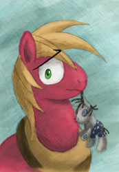 Size: 2423x3498 | Tagged: safe, artist:hewison, big macintosh, smarty pants, earth pony, pony, high res, male, stallion