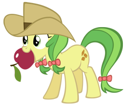 Size: 1743x1431 | Tagged: safe, artist:durpy, derpibooru import, apple fritter, apple, apple family member, simple background, solo, transparent background, vector