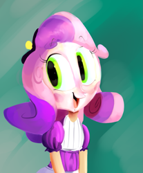 Size: 993x1200 | Tagged: safe, artist:ross irving, sweetie belle, human, clothes, female, humanized, solo