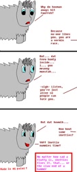 Size: 379x840 | Tagged: safe, oc, oc only, fluffy pony, fluffy pony original art, solo, text