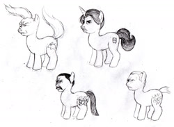 Size: 1419x1036 | Tagged: safe, cromartie high school, freddie, hayashida shinjiro, kamiyama takashi, maeda akira, ponified