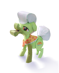 Size: 1160x1428 | Tagged: safe, artist:kna, derpibooru import, granny smith, papercraft, photo