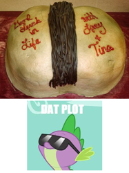 Size: 400x536 | Tagged: safe, derpibooru import, spike, dragon, cake wrecks, male, plot, solo