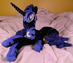 Size: 800x689 | Tagged: artist needed, safe, nightmare moon, irl, photo, plushie, toy