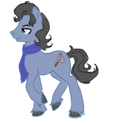 Size: 629x633 | Tagged: safe, artist:scheming--demon, earth pony, pony, bbc sherlock, ponified