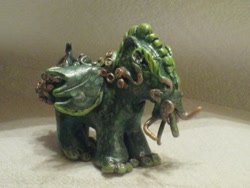 Size: 604x453 | Tagged: safe, artist:lolimnyarlathotep, derpibooru import, cthulhu, custom, irl, photo, toy