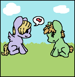 Size: 360x371 | Tagged: safe, artist:morgischmorgi, derpibooru import, pegasus, pony, unicorn, crossover, filly, foal, gay, hetalia, male, shipping