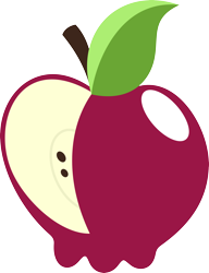 Size: 3286x4270 | Tagged: safe, artist:hawk9mm, derpibooru import, flam, g4, apple, cutie mark, cutie mark only, no pony, simple background, transparent, transparent background, vector