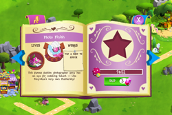 Size: 960x640 | Tagged: safe, derpibooru import, screencap, photo finish, pegasus, pony, gameloft