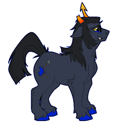 Size: 630x638 | Tagged: safe, artist:azzly, derpibooru import, equius zahhak, homestuck, ponified