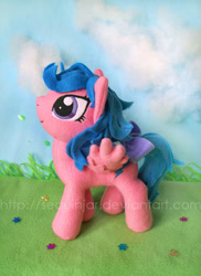 Size: 474x652 | Tagged: safe, artist:sequinjar, derpibooru import, firefly, g1, g1 to g4, generation leap, irl, photo, plushie, solo