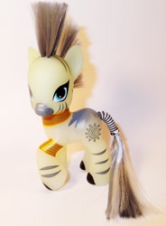 Size: 754x1024 | Tagged: safe, artist:shadow1085, derpibooru import, zecora, zebra, brushable, irl, official, photo, solo, toy