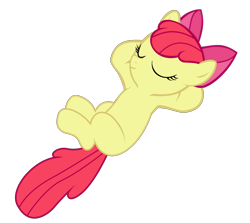 Size: 4980x4452 | Tagged: safe, artist:kuren247, derpibooru import, apple bloom, absurd resolution, relaxing, simple background, transparent background, vector