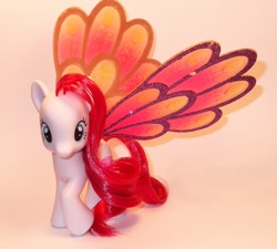 Size: 1024x921 | Tagged: safe, artist:shadow1085, derpibooru import, pony, brushable, diamond rose, glimmer wings, irl, official, photo, solo, toy