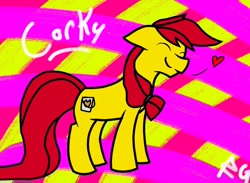 Size: 900x660 | Tagged: safe, artist:rain-gauze, derpibooru import, oc, oc only, earth pony, pony, heart