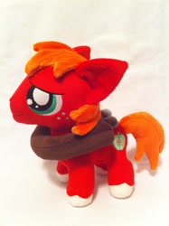 Size: 1936x2592 | Tagged: safe, artist:planetplush, derpibooru import, big macintosh, pony, colt, irl, photo, plushie, solo