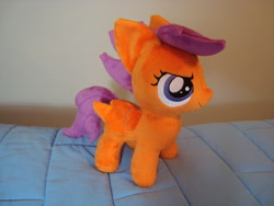 Size: 900x675 | Tagged: safe, artist:planetplush, derpibooru import, scootaloo, pony, irl, photo, plushie, solo