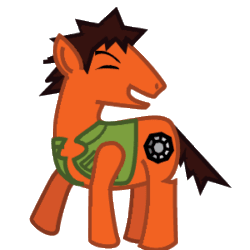 Size: 300x300 | Tagged: safe, artist:kpenguin222, derpibooru import, brock, pokémon, ponified