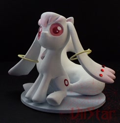 Size: 750x765 | Tagged: safe, derpibooru import, incubator (species), kyubey, ponified, puella magi madoka magica, statue