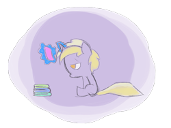 Size: 917x689 | Tagged: safe, artist:larrle, derpibooru import, dinky hooves, laundry, simple background, transparent background