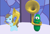 Size: 697x480 | Tagged: artist needed, safe, derpibooru import, beauty brass, awkward, crossover, gala, larry the cucumber, musical instrument, sousaphone, veggietales