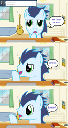 Size: 853x1600 | Tagged: safe, artist:catiron, soarin', ask, ask soarin the wonderbolt, manehattan, tumblr