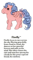 Size: 550x1000 | Tagged: safe, firefly, g1, g1 backstory, my little pony fact file, official