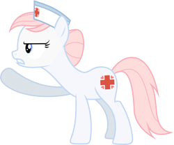 Size: 4000x3330 | Tagged: safe, artist:landmark520, nurse redheart, simple background, solo, transparent background, vector