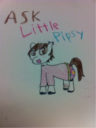 Size: 715x957 | Tagged: safe, artist:shred hexstring, oc, oc only, diaper, foal, offspring, pipsy