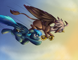 Size: 1000x772 | Tagged: safe, artist:leadhooves, derpibooru import, oc, oc only, griffon