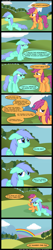 Size: 1325x6262 | Tagged: safe, artist:veggie55, derpibooru import, scootaloo, oc, adult, comic, implied death, older, sequel