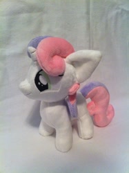 Size: 1936x2592 | Tagged: safe, artist:planetplush, derpibooru import, sweetie belle, pony, irl, photo, plushie, solo