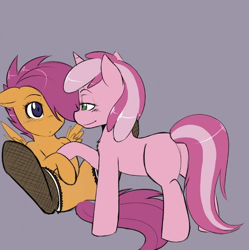 Size: 598x600 | Tagged: safe, derpibooru import, edit, scootaloo, clothes, hooves, stockings