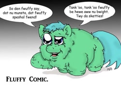 Size: 700x492 | Tagged: safe, artist:meh, derpibooru import, fluffy pony, fluffy pony original art, rodney dangerfield