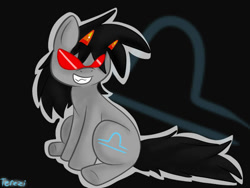 Size: 500x375 | Tagged: safe, derpibooru import, earth pony, pony, homestuck, ponified, terezi pyrope