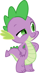 Size: 3000x5564 | Tagged: safe, artist:demigod-spike, derpibooru import, spike, dragon, high res, male, simple background, solo, transparent background, vector