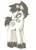 Size: 360x500 | Tagged: safe, artist:mamalarva, derpibooru import, homestuck, karkat vantas, ponified