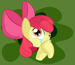 Size: 2268x1960 | Tagged: safe, artist:colgatefim, apple bloom, pony, fart, filly, foal, solo