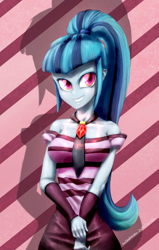 Size: 1400x2200 | Tagged: safe, artist:baitoubaozou, sonata dusk, equestria girls, rainbow rocks, pixiv, solo